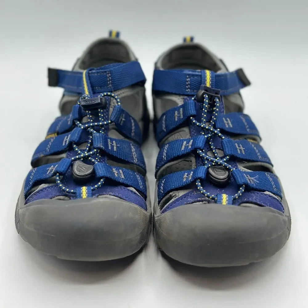 Keen Big Kids' Newport H2 Blue and Yellow Size 5